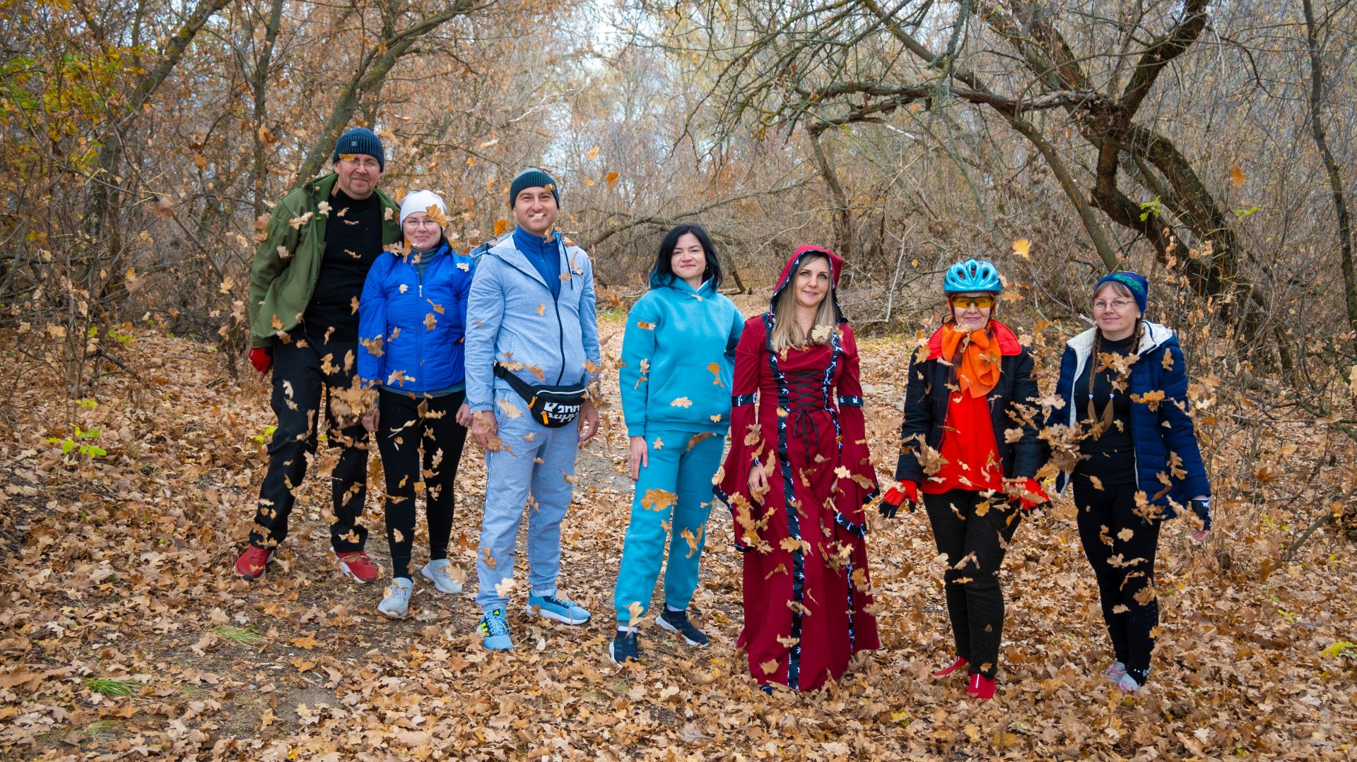 Велопрогулка по гуровским лесам