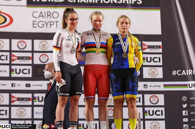 Итоги чемпионата мира по велоспорту на треке среди юниоров в Каире