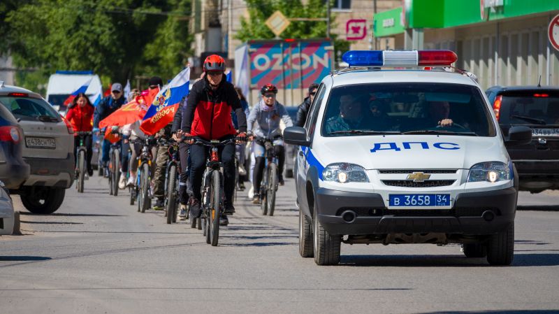 Велопробег ко Дню Победы в ВОВ