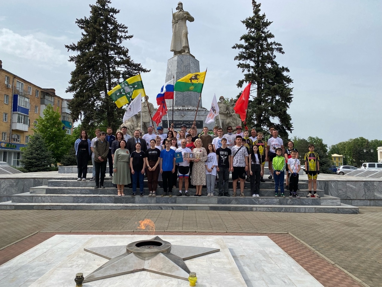 4 этап велопробега Сталинград Севастополь