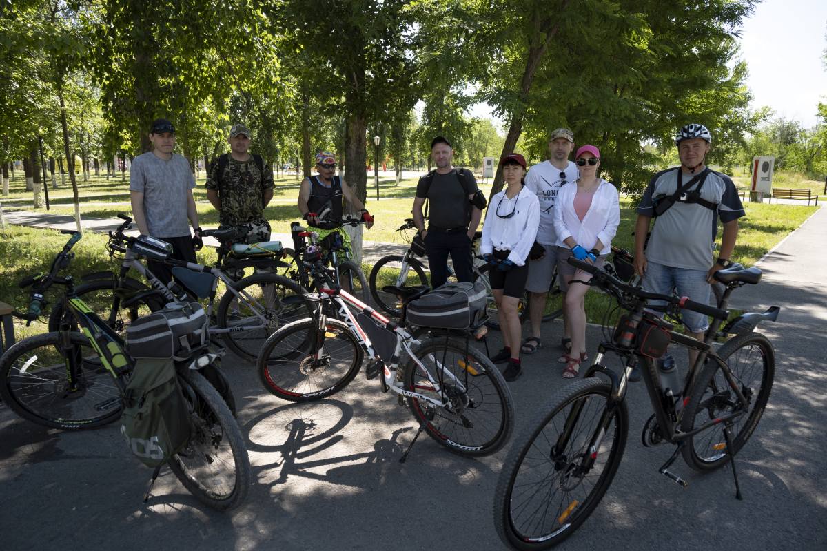 путь паломника на велосипеде