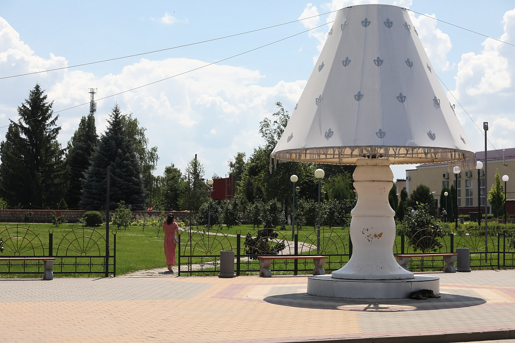 Ретро абажур в станице Алексеевской