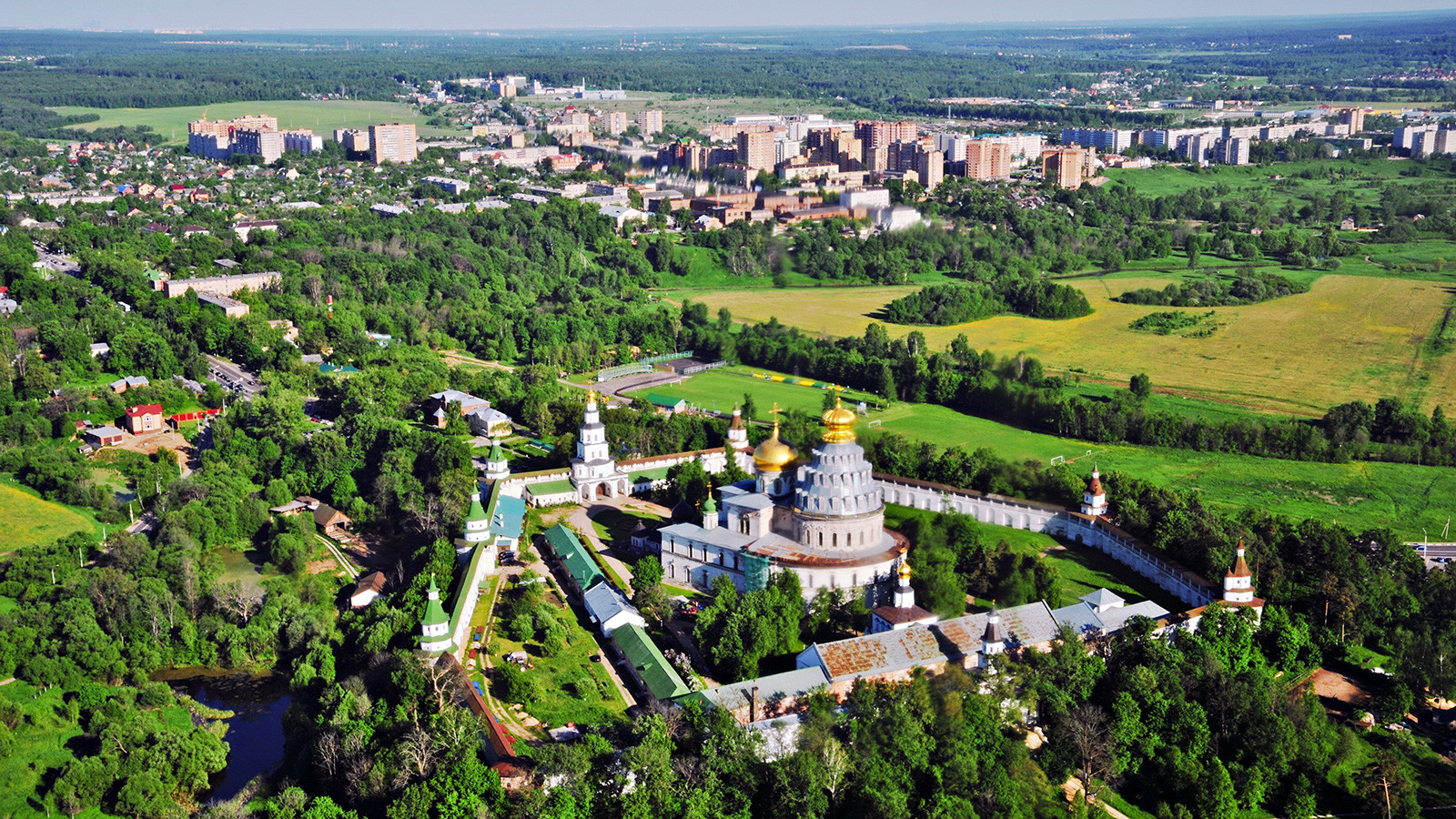 Подмосковная Швейцария. Звенигород. Веломаршрут
