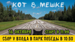 19.10.2022: Велопрогулка: Кот в мешке