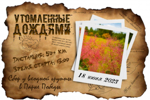 Велопрогулка: утомленные дождями