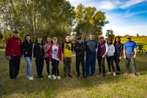 Велопрогулка в дикий лес