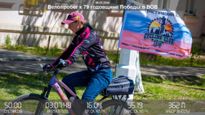 Сегодня состоялся велопробег, посвященный Дню Победы