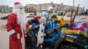 В Михайловке прошел очередной Вело Дед Мороз
